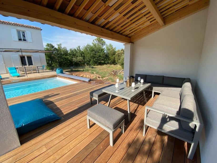 Villa Piscine - Gorges Du Verdon, Lac De Sainte-Croix Régusse Buitenkant foto